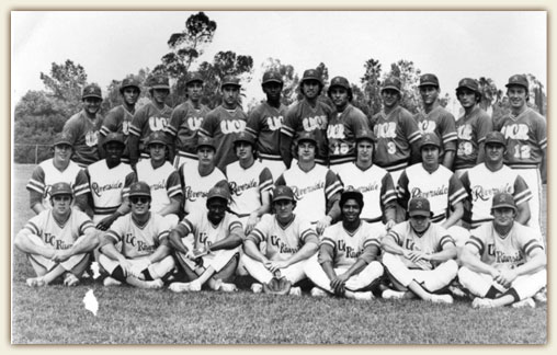image of 1977 UCR Baseball Team In Head Coach Jack Smitheran's fifth season